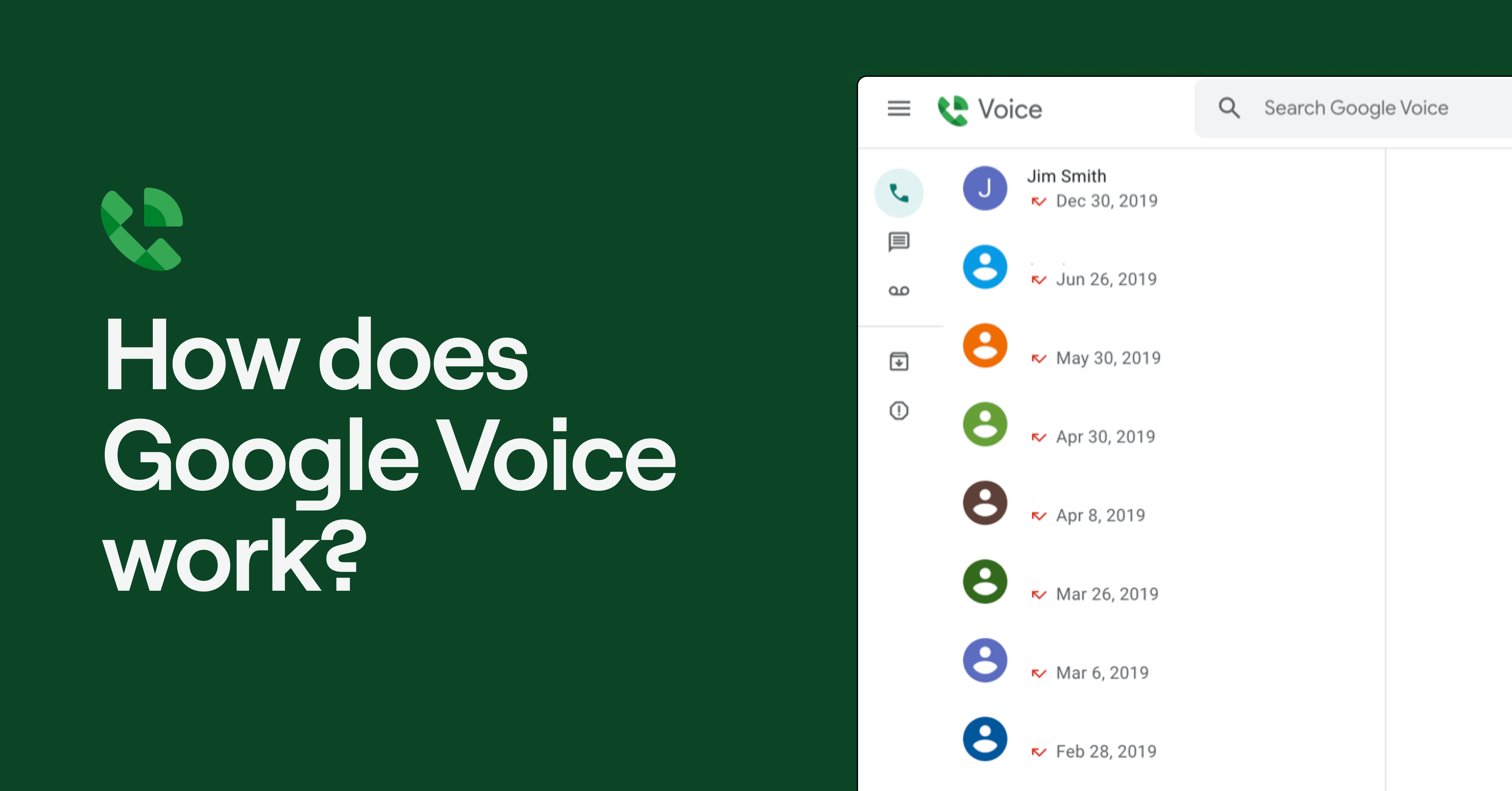 Google Google Voice号码筛选保护客户隐私。